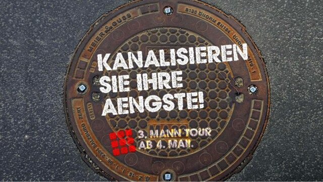 Dritte Mann Tour Kanaldeckel